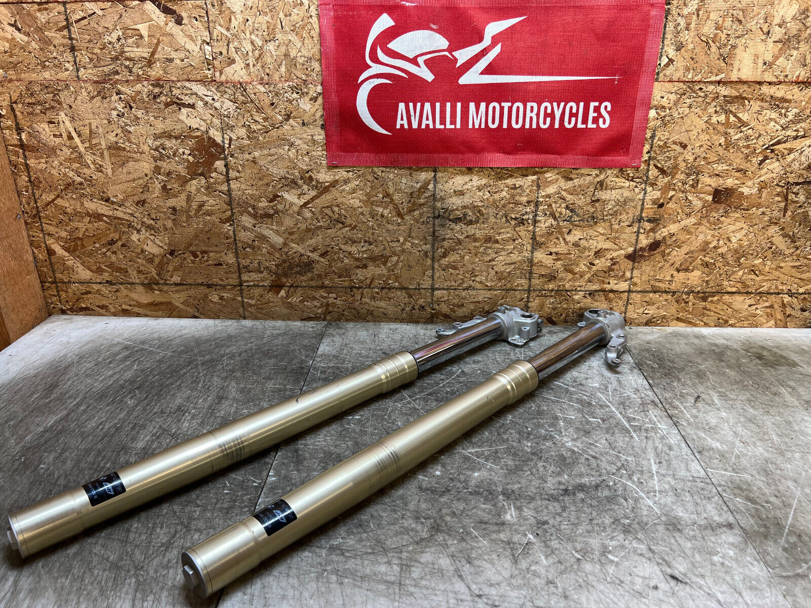 13 14 15 16 17 18 BMW F800GS F 800GS F800 GS FRONT FORKS FORK TUBES WP CORE LEG