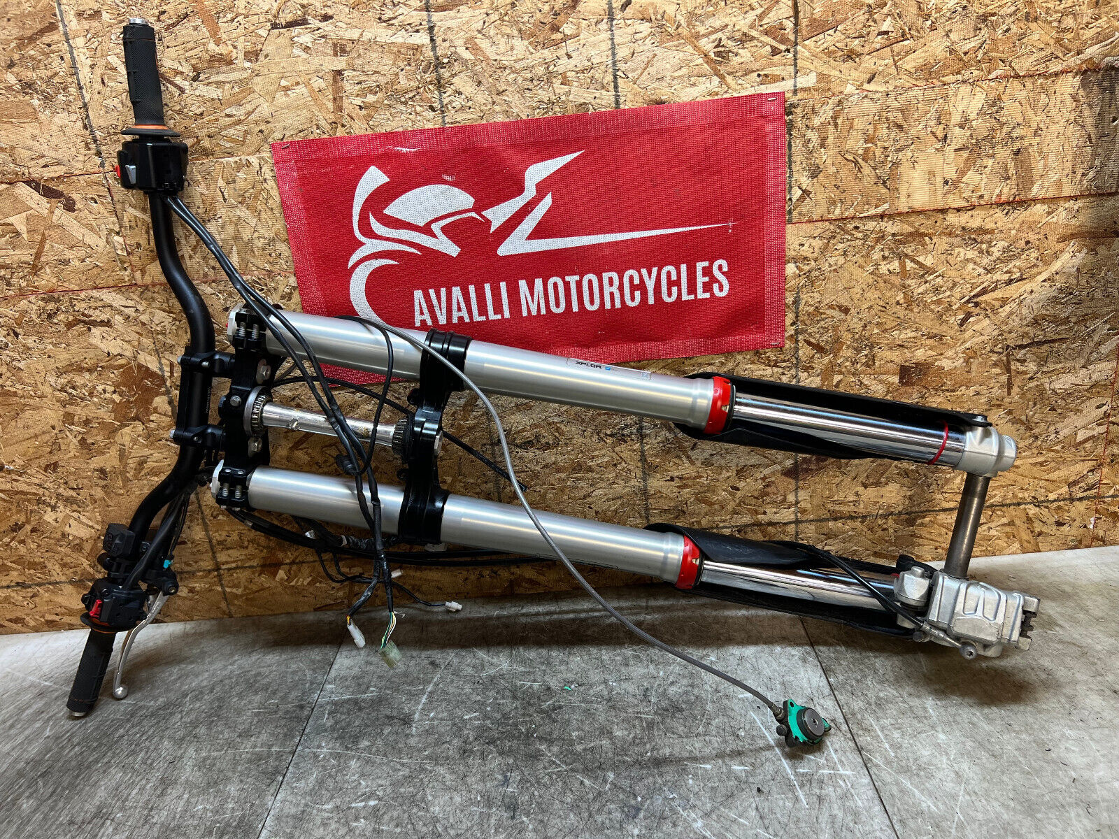 19 20 21 22 23 24 KTM ENDURO R SM SMC LC4 FRONT END FRONT FORKS FORK TUBES NICE