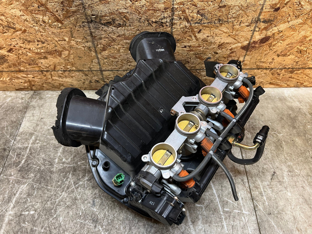 4 05 2004 2005 SUZUKI GSXR GSX-R GSXR600 600 THROTTLE BODIES BODY FUEL INJECTION
