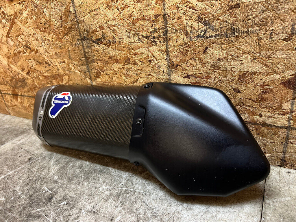 15 16 17 DUCATI MULTISTRADA 1200 S CARBON FIBER TERMIGNONI EXHAUST PIPE SLIP ON