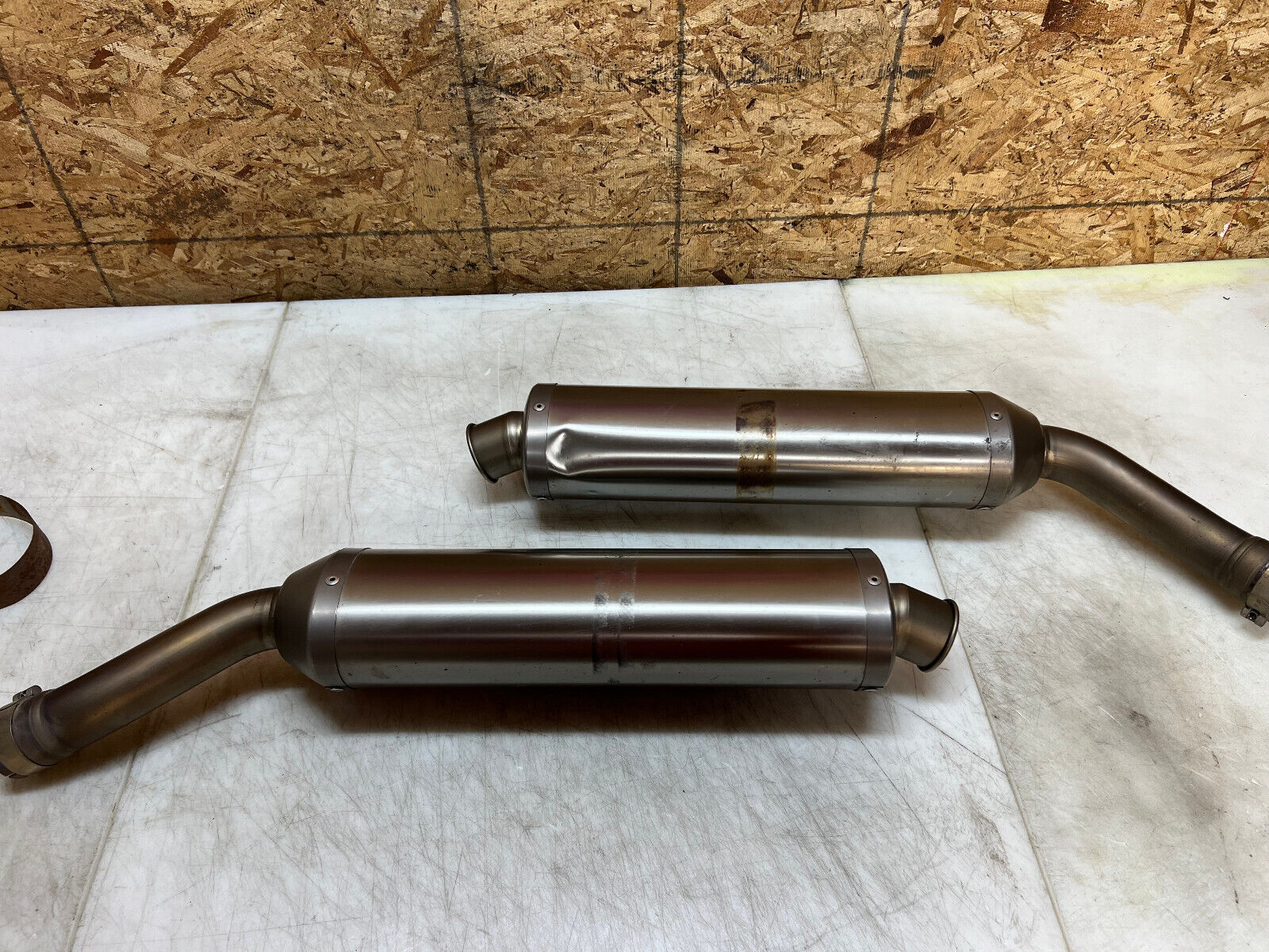 04 05 06 2004 2005 2006 YAMAHA YZFR1 YZF R1 AKRAPOVIC SLIP ON EXHAUST MUFFLER