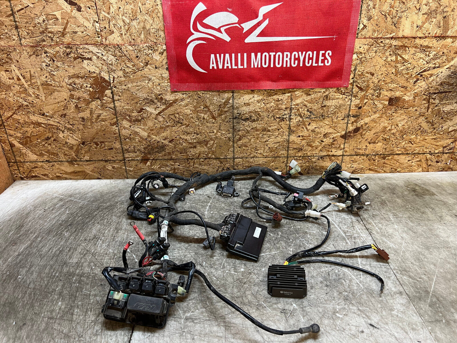 19 20 21 22 23 24 KTM ENDURO R DUKE SM SMC LC4 WIRING HARNESS LOOM ECU CDI ECM