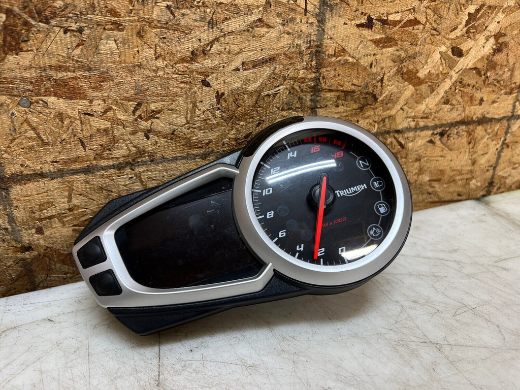 13 14 15 16 17 TRIUMPH DAYTONA 675R 675 R INSTRUMENT GAUGE CLUSTER SPEEDO TACH