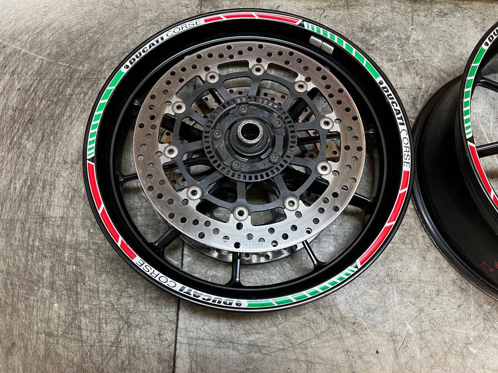 10 11 12 13 14 DUCATI MULTISTRADA 1200 S FRONT & REAR WHEELS WHEEL RIM RIMS PAIR