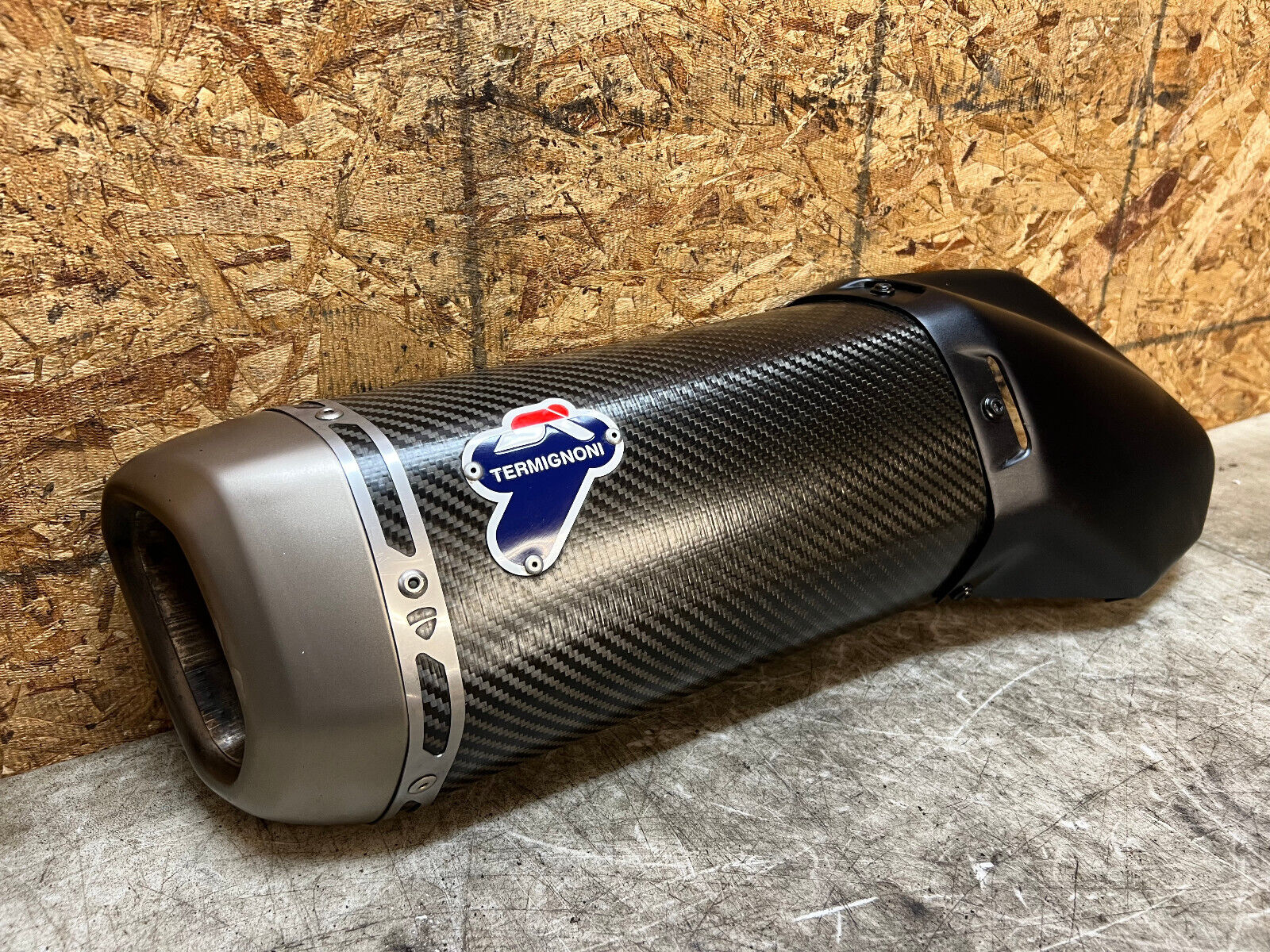 15 16 17 DUCATI MULTISTRADA 1200 S CARBON FIBER TERMIGNONI EXHAUST PIPE SLIP ON