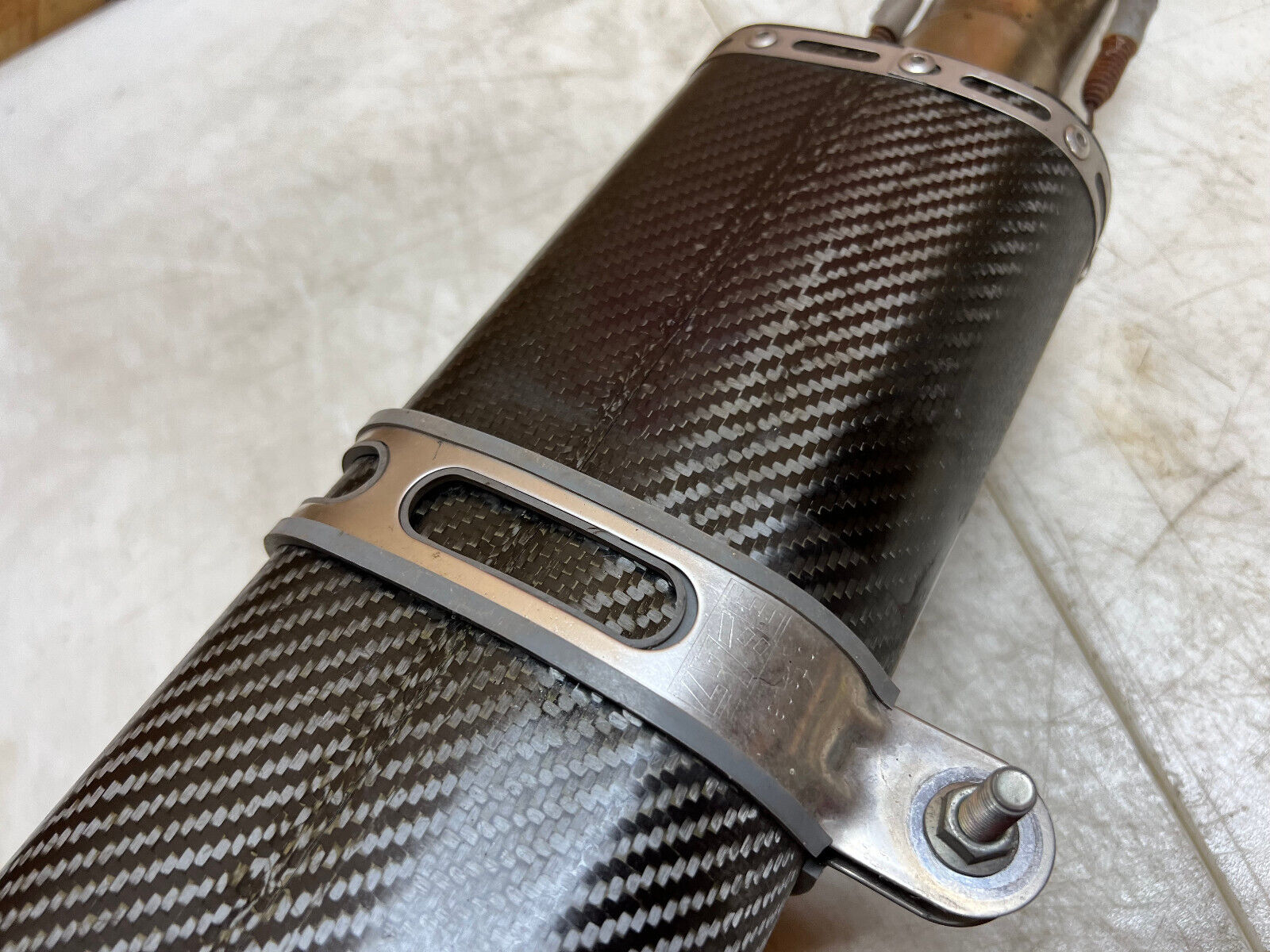 05 06 SUZUKI GSX-R1000 GSX-R GSXR 1000 YOSHIMURA CARBON FIBER FULL EXHAUST