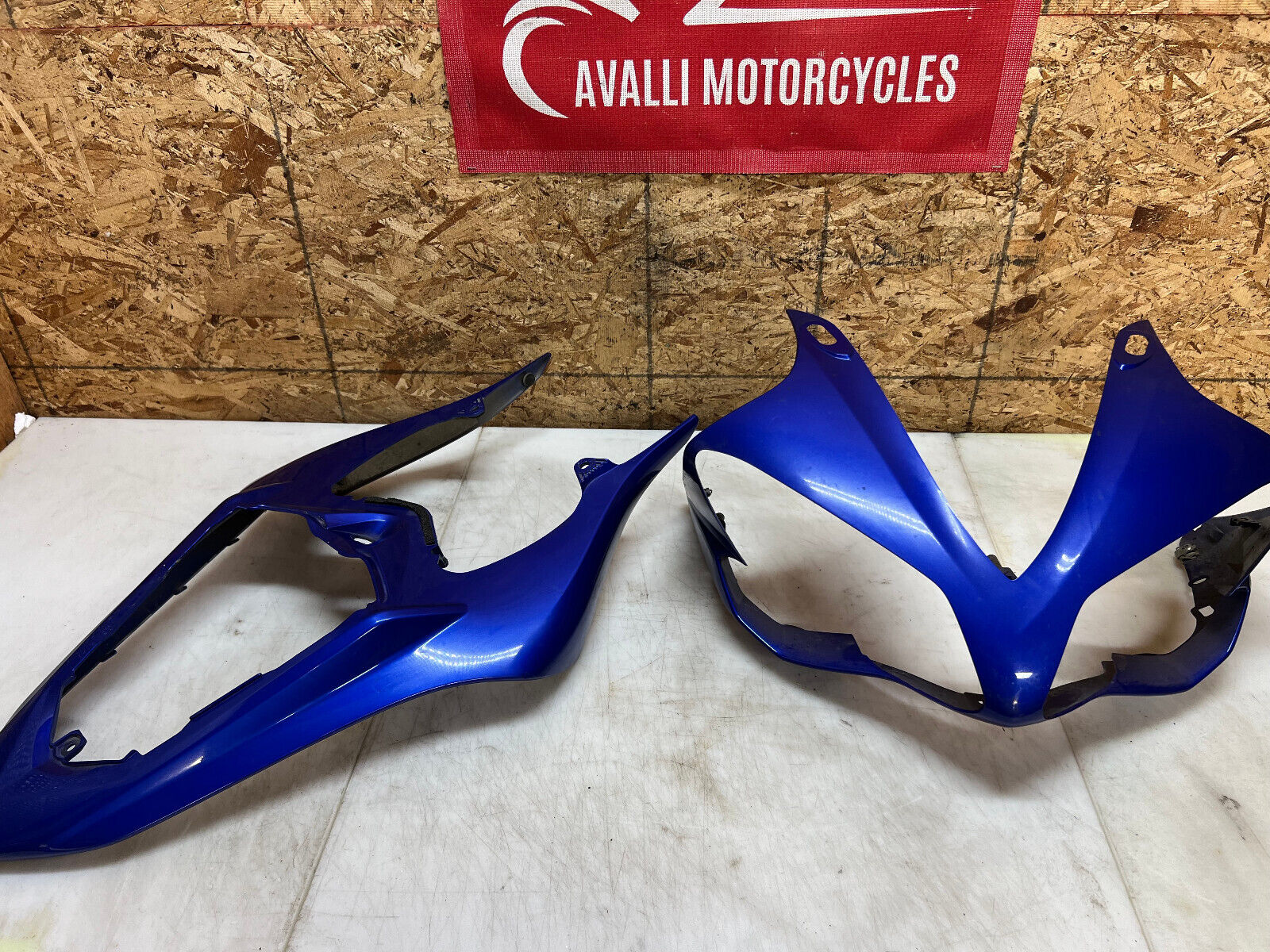 2007 2008 07 08 YAMAHA YZFR1 YZF R1 COMPLETE OEM FAIRING KIT FAIRINGS FRONT NOSE