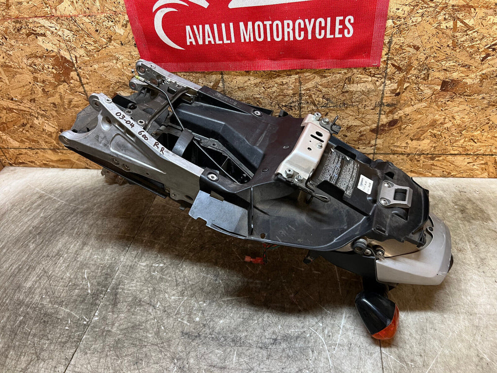 03 04 2003 2004 HONDA CBR600RR CBR 600RR REAR SUBFRAME SUB FRAME BACK FRAME TAIL