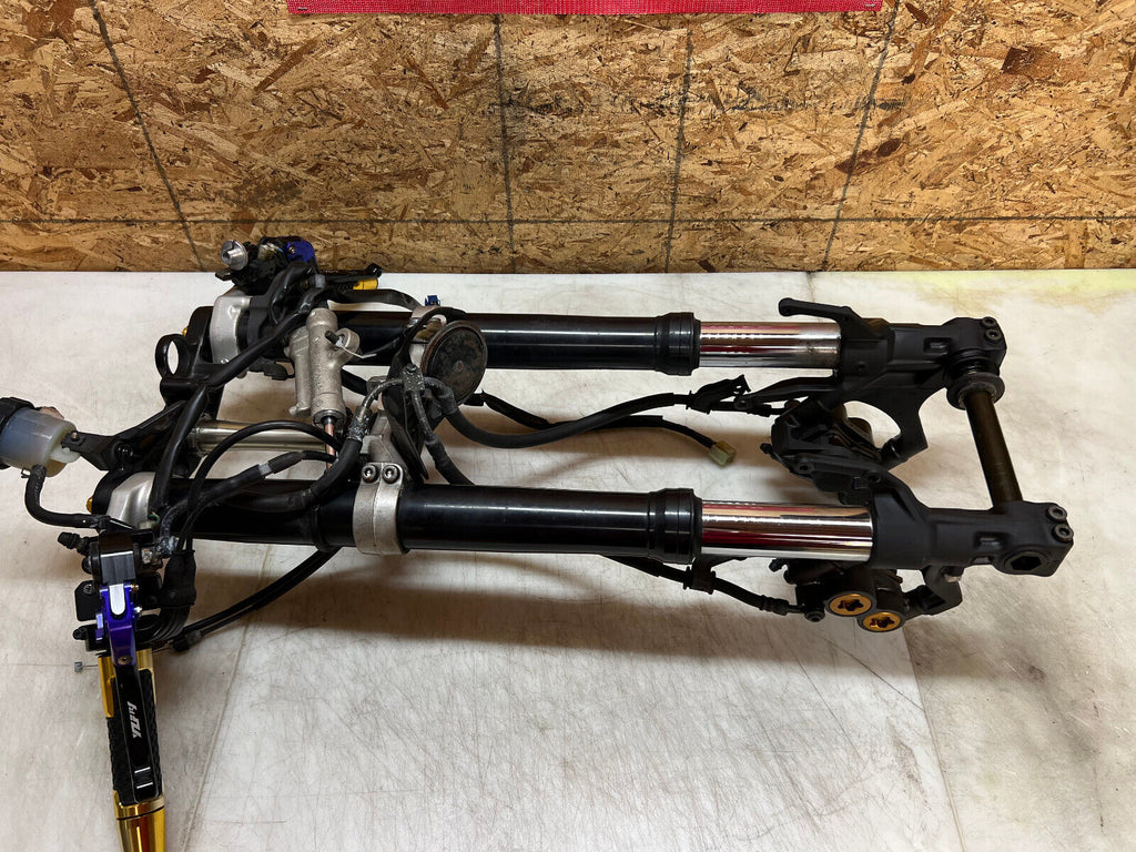 04 05 06 2004 2005 2006 YAMAHA YZFR1 YZF R1 FRONT END FRONT FORKS FORK TUBES OEM