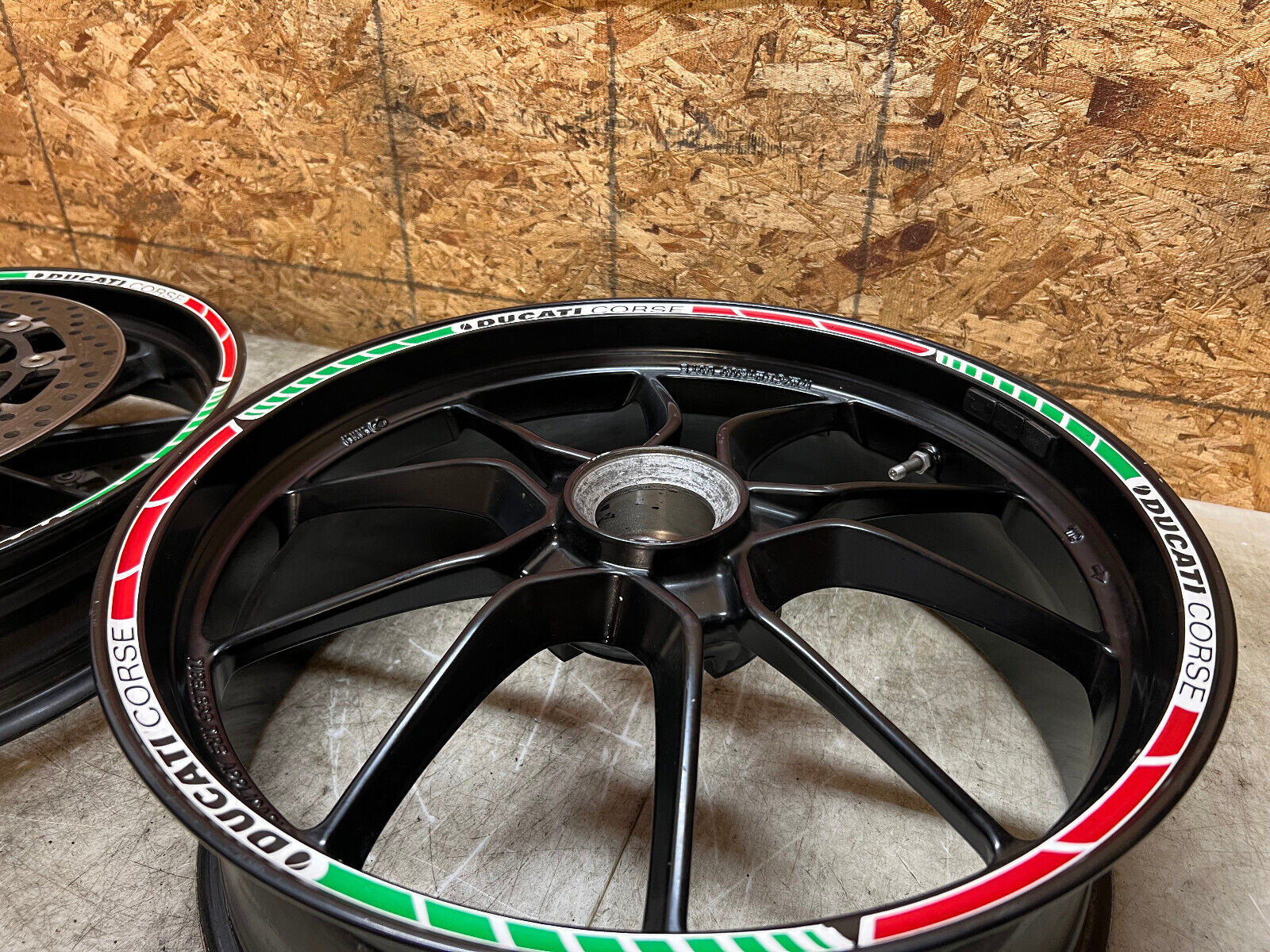 10 11 12 13 14 DUCATI MULTISTRADA 1200 S FRONT & REAR WHEELS WHEEL RIM RIMS PAIR