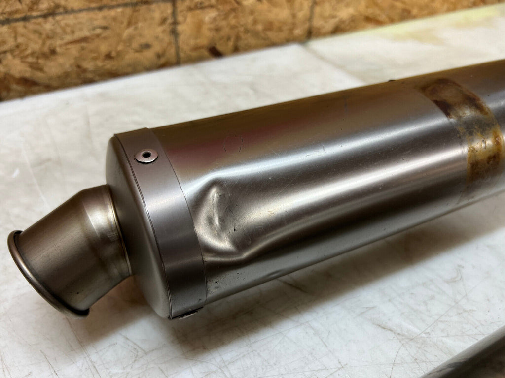 04 05 06 2004 2005 2006 YAMAHA YZFR1 YZF R1 AKRAPOVIC SLIP ON EXHAUST MUFFLER