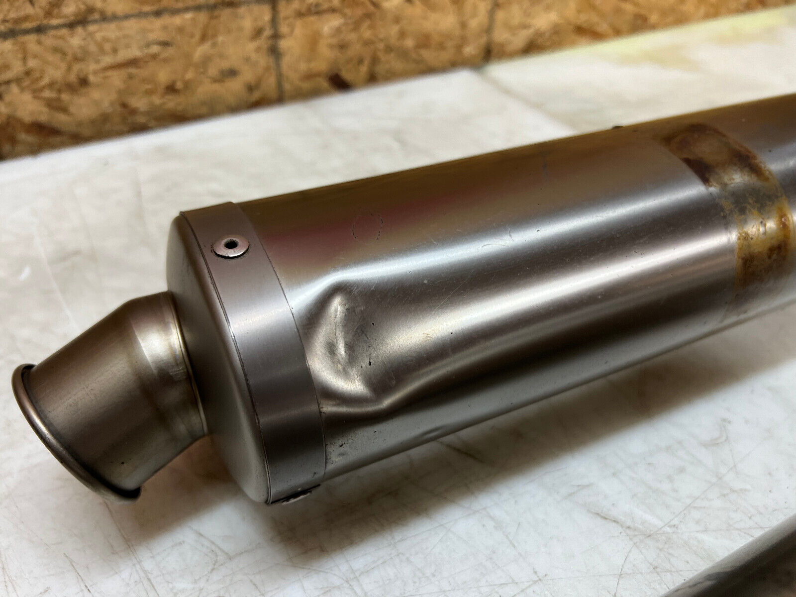 04 05 06 2004 2005 2006 YAMAHA YZFR1 YZF R1 AKRAPOVIC SLIP ON EXHAUST MUFFLER