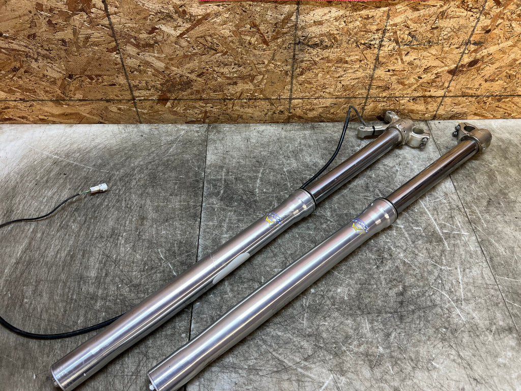 07 2007 APRILIA RXV450 SXV450 RXV SXV 450 FRONT FORKS FORK TUBES SUSPENSION