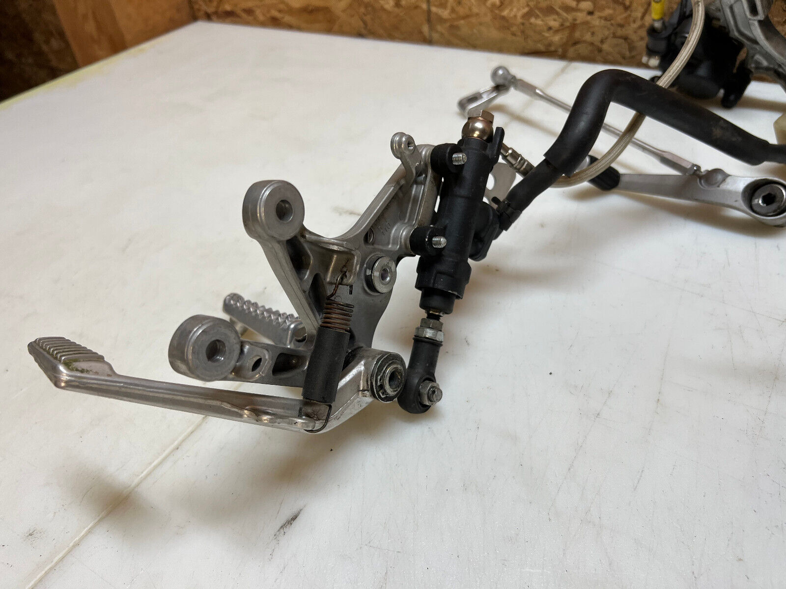 07 08 09 10 11 12 HONDA CBR600RR CBR 600RR RIGHT LEFT REARSETS REAR SET SETS PEG