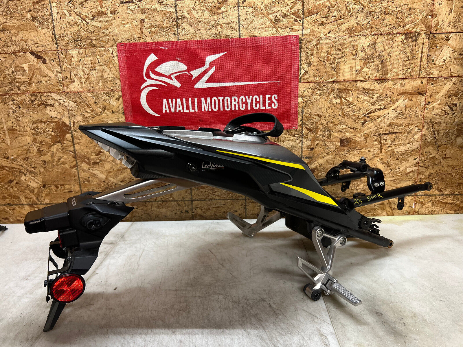 20 21 22 23 24 HONDA CBR500R CBR 500R SUBFRAME SUB FRAME BACK FRAME TAIL COWL