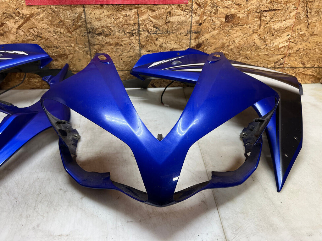 2007 2008 07 08 YAMAHA YZFR1 YZF R1 COMPLETE OEM FAIRING KIT FAIRINGS FRONT NOSE