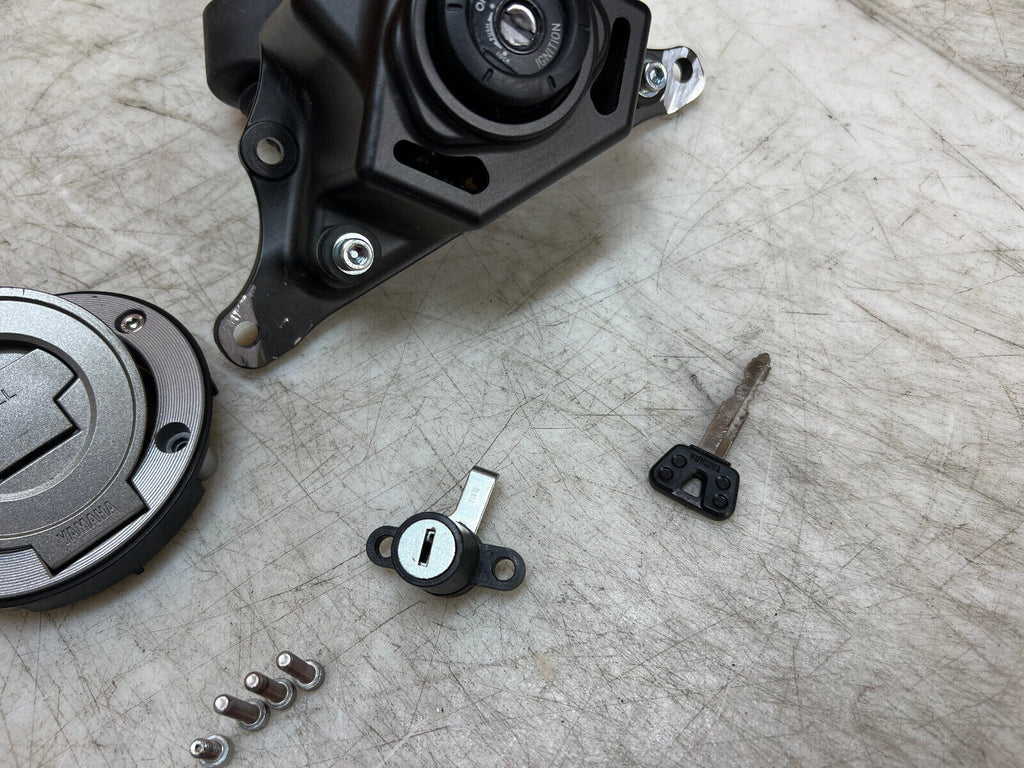 2021 20 21 22 23 24 YAMAHA MT09 MT-09 MT 09 LOCK SET KEY SET IGNITION GAS CAP
