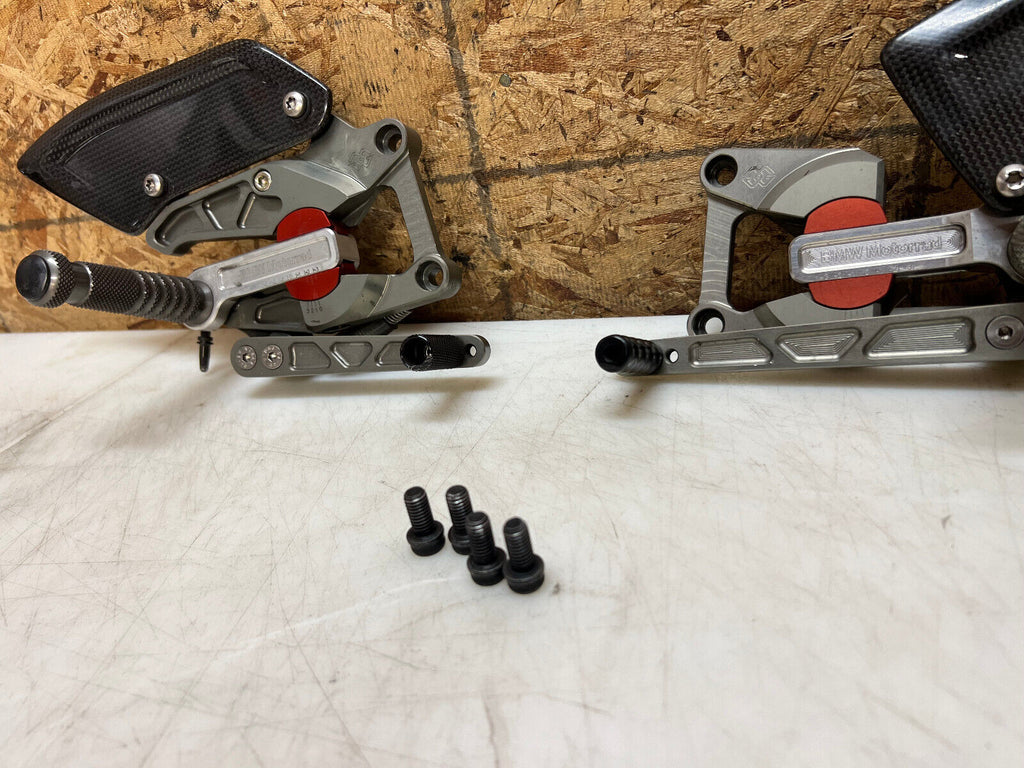 09 10 11 12 13 14 BMW S1000RR S1000 RR M MOTORRAD LEFT RIGHT REARSET REARSETS