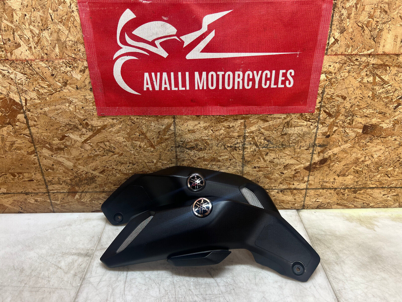 15 16 17 18 19 20 YAMAHA FZ-07 FZ07 MT-07 MT07 RIGHT LEFT FAIRINGS AIR DUCT COWL