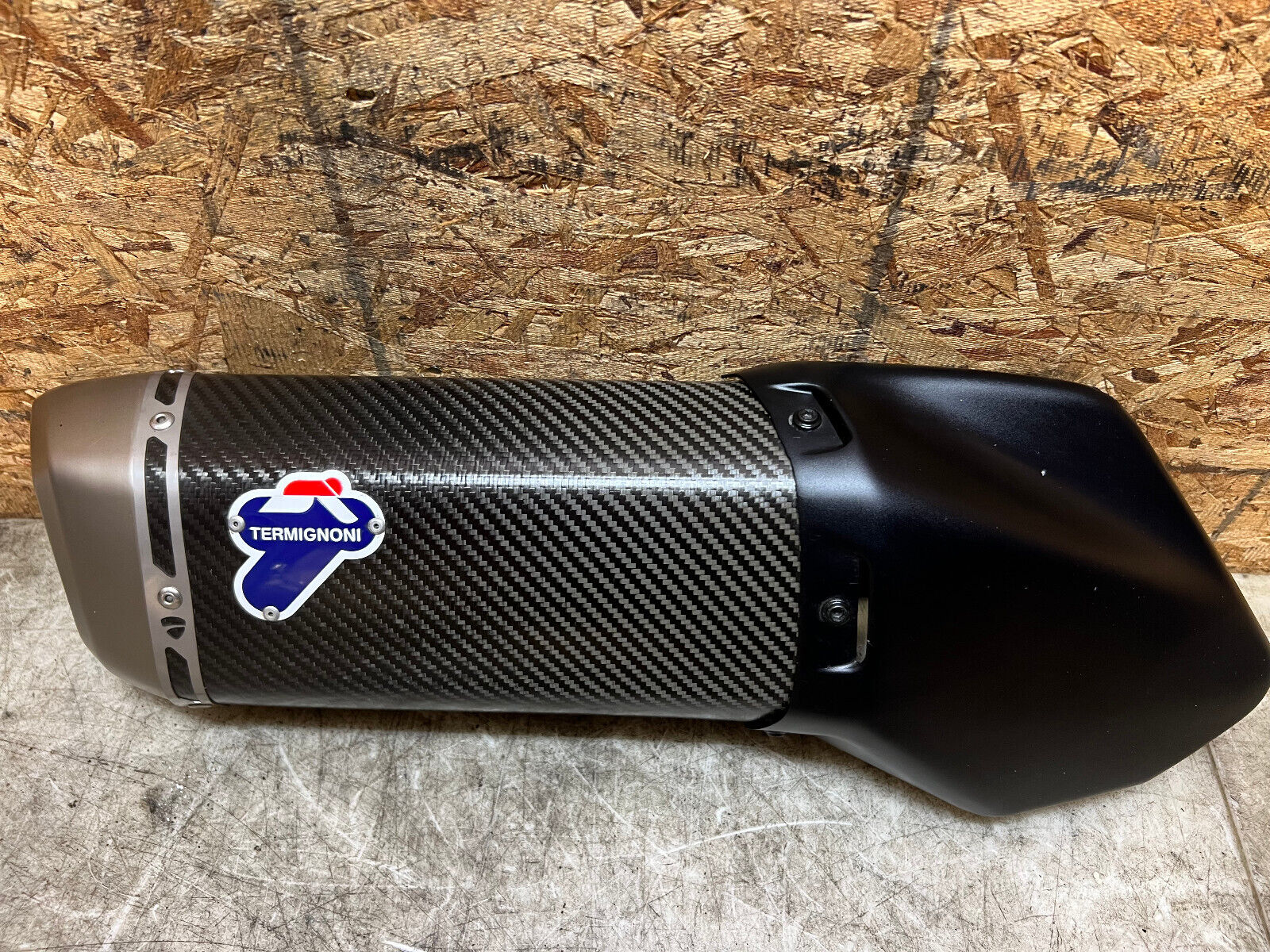 15 16 17 DUCATI MULTISTRADA 1200 S CARBON FIBER TERMIGNONI EXHAUST PIPE SLIP ON