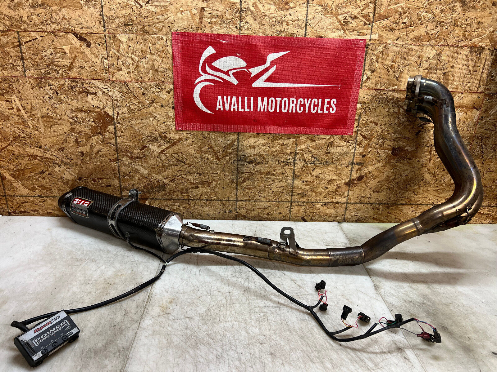 05 06 SUZUKI GSX-R1000 GSX-R GSXR 1000 YOSHIMURA CARBON FIBER FULL EXHAUST