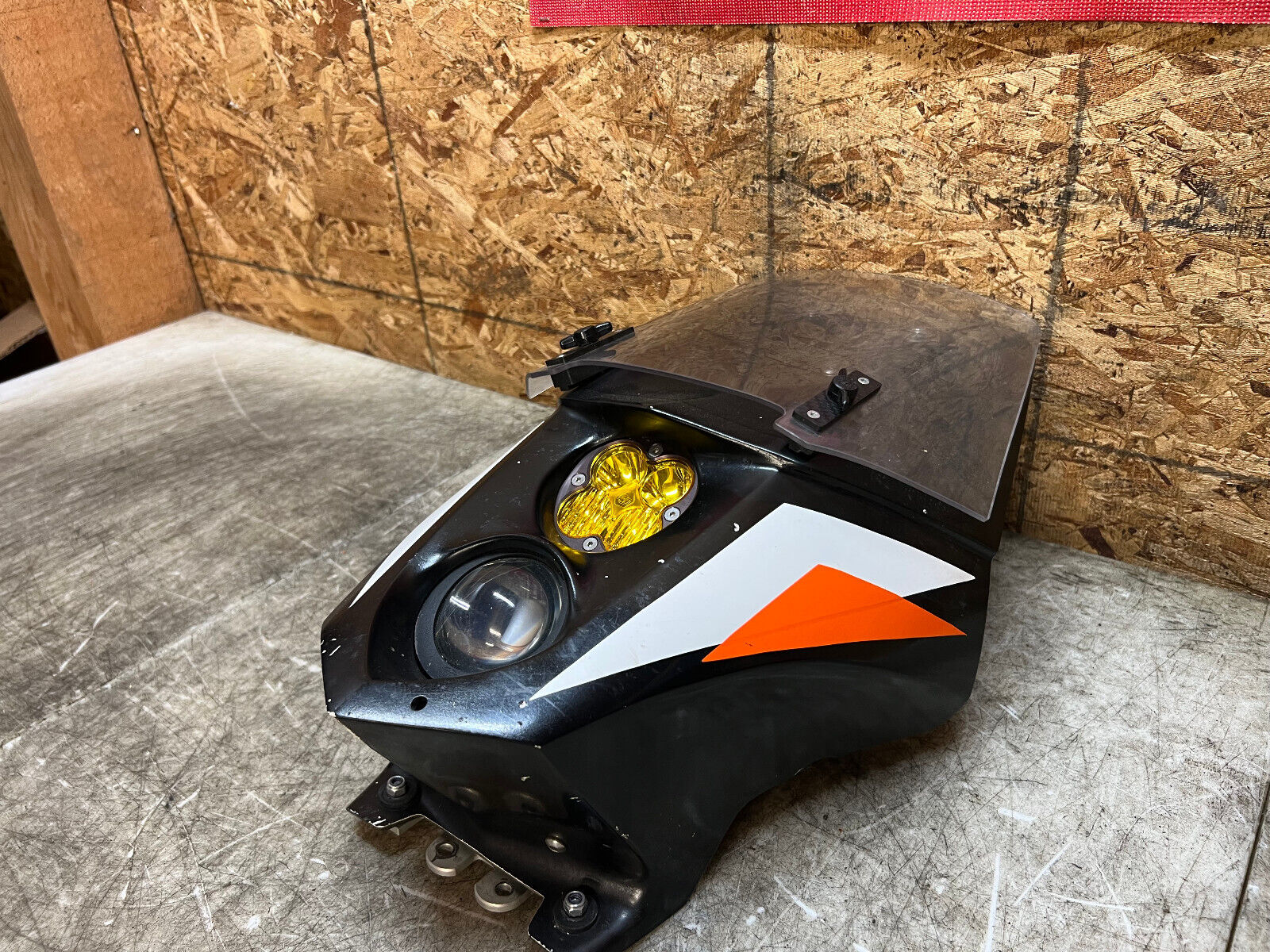19 20 21 22 23 24 KTM ENDURO R DUKE SM SMC LC4 BAJA HEADLIGHT STAY CLUSTER KIT