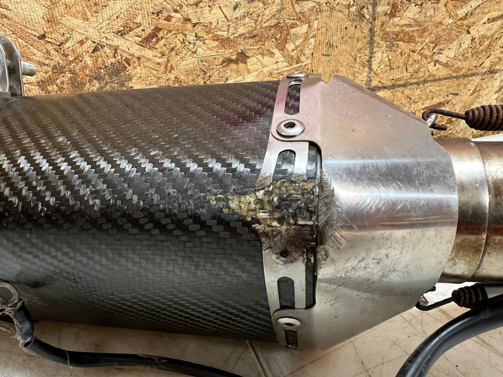 05 06 SUZUKI GSX-R1000 GSX-R GSXR 1000 YOSHIMURA CARBON FIBER FULL EXHAUST