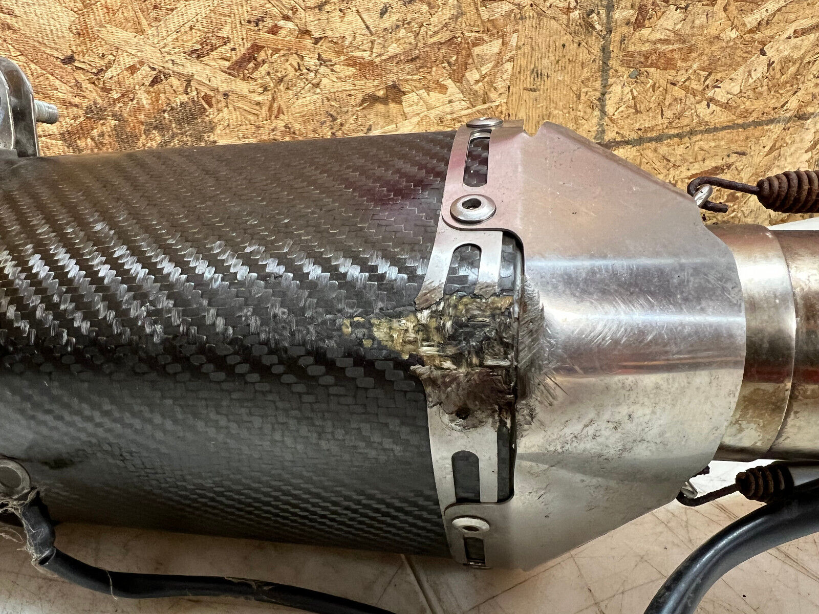 05 06 SUZUKI GSX-R1000 GSX-R GSXR 1000 YOSHIMURA CARBON FIBER FULL EXHAUST