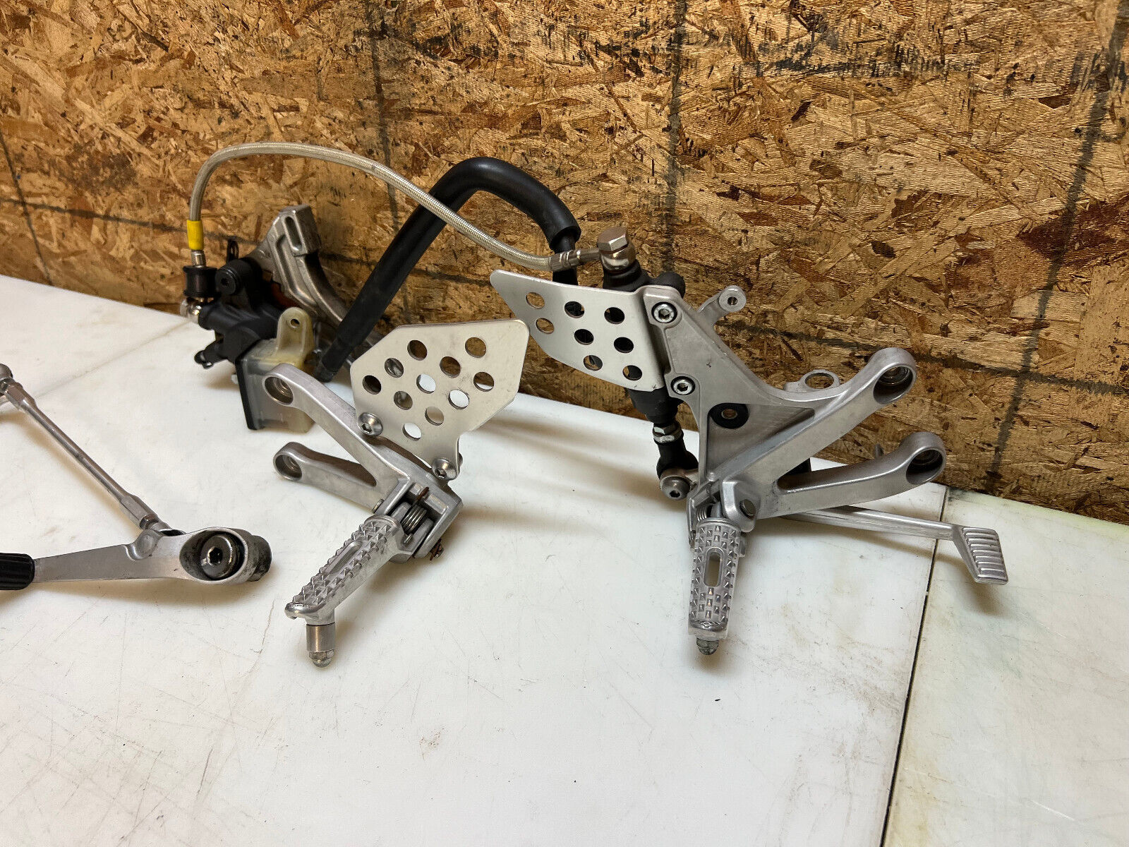 07 08 09 10 11 12 HONDA CBR600RR CBR 600RR RIGHT LEFT REARSETS REAR SET SETS PEG