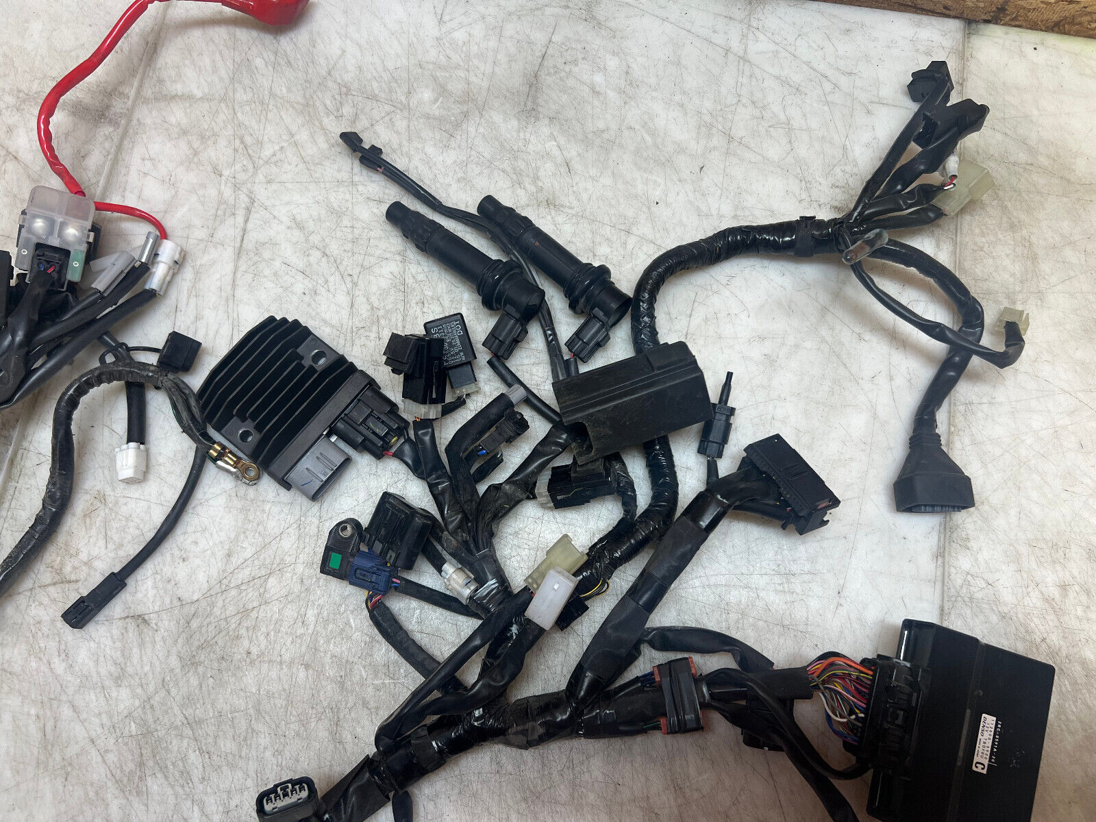 15 16 17 18 19 20 YAMAHA FZ-07 FZ07 MT-07 MT07 WIRING HARNESS LOOM ECU CDI ECM