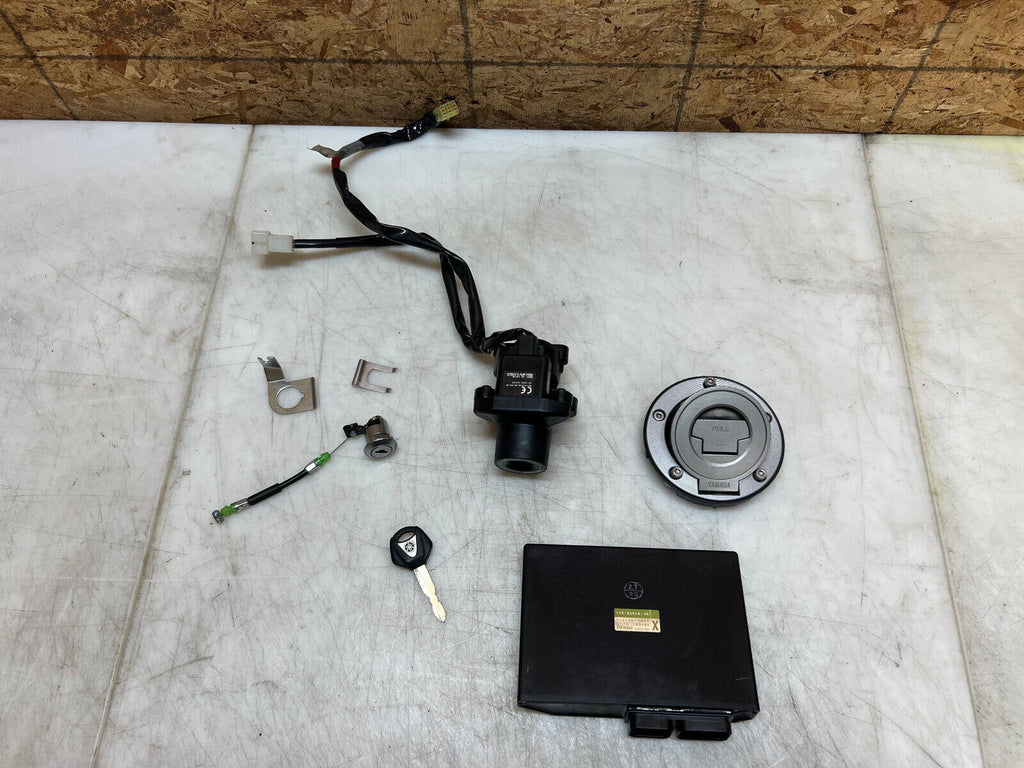 09 10 12 13 14 15 16 YAMAHA YZFR6 YZF R6 LOCK SET KEY SET SECURITY ECU CDI ECM