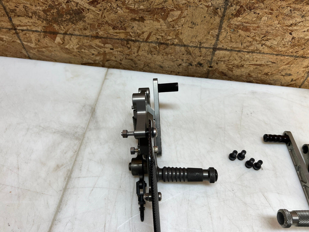 09 10 11 12 13 14 BMW S1000RR S1000 RR M MOTORRAD LEFT RIGHT REARSET REARSETS