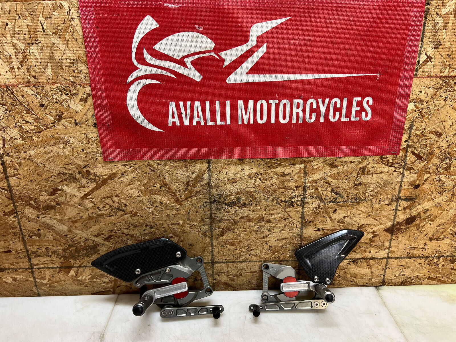 09 10 11 12 13 14 BMW S1000RR S1000 RR M MOTORRAD LEFT RIGHT REARSET REARSETS