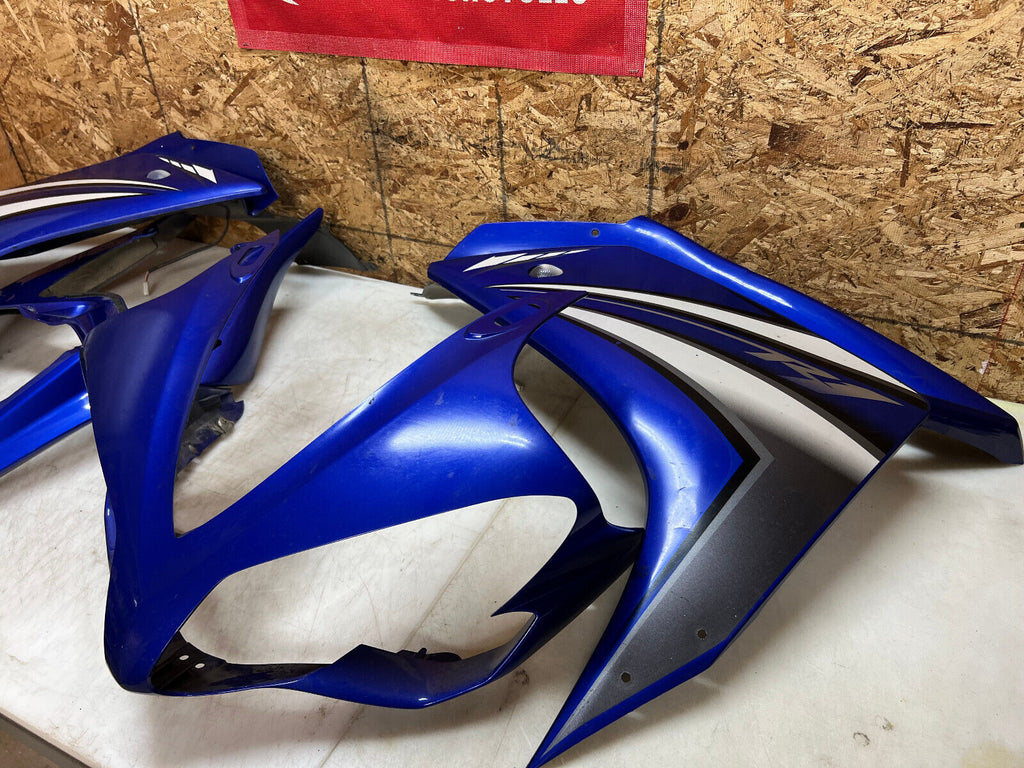 2007 2008 07 08 YAMAHA YZFR1 YZF R1 COMPLETE OEM FAIRING KIT FAIRINGS FRONT NOSE