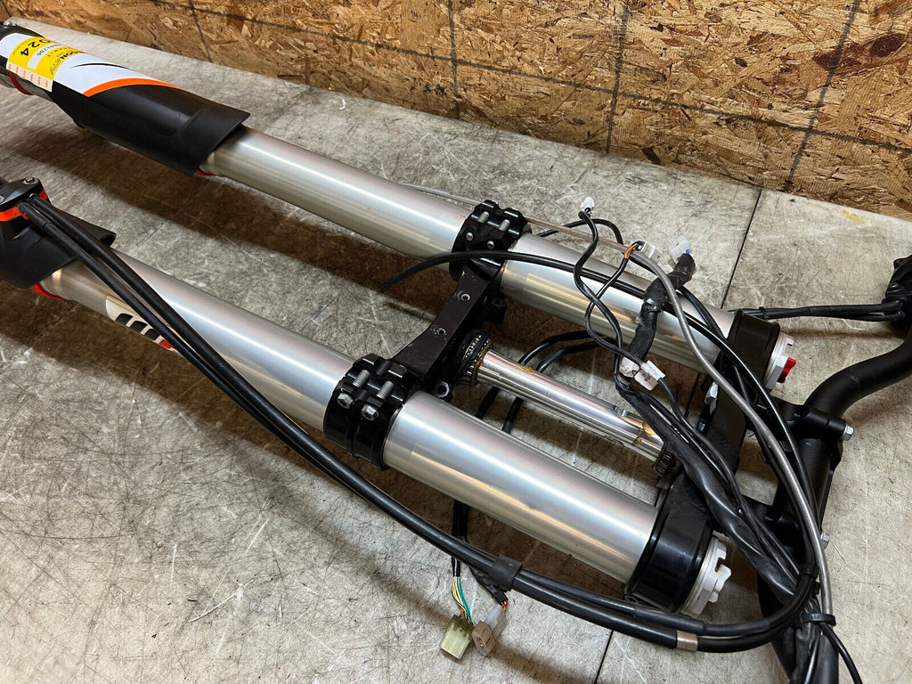 19 20 21 22 23 24 KTM ENDURO R SM SMC LC4 FRONT END FRONT FORKS FORK TUBES NICE