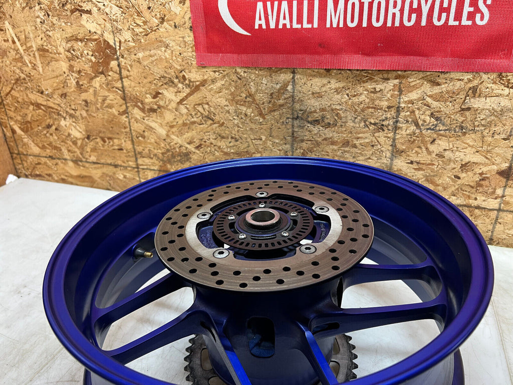 2021 18 19 20 21 22 23 24 YAMAHA MT09 MT-09 MT 09 REAR WHEEL BACK RIM STRAIGHT