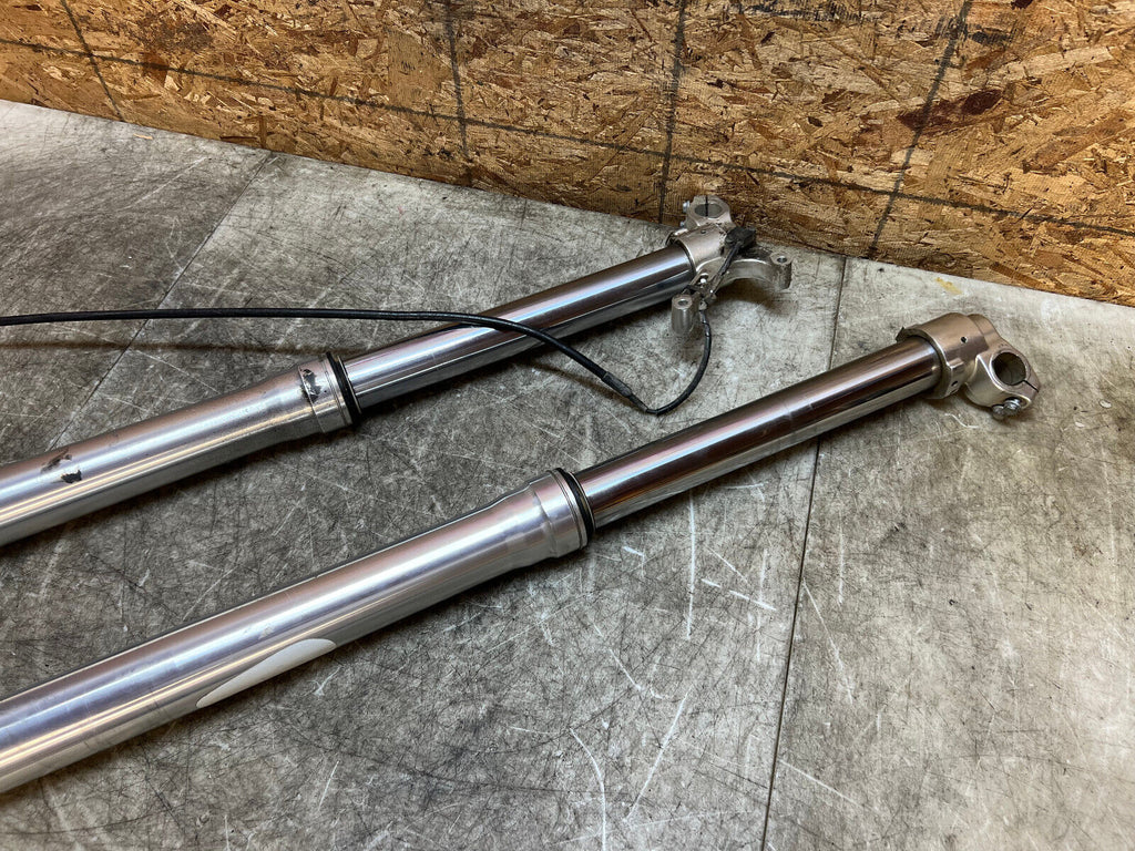 07 2007 APRILIA RXV450 SXV450 RXV SXV 450 FRONT FORKS FORK TUBES SUSPENSION