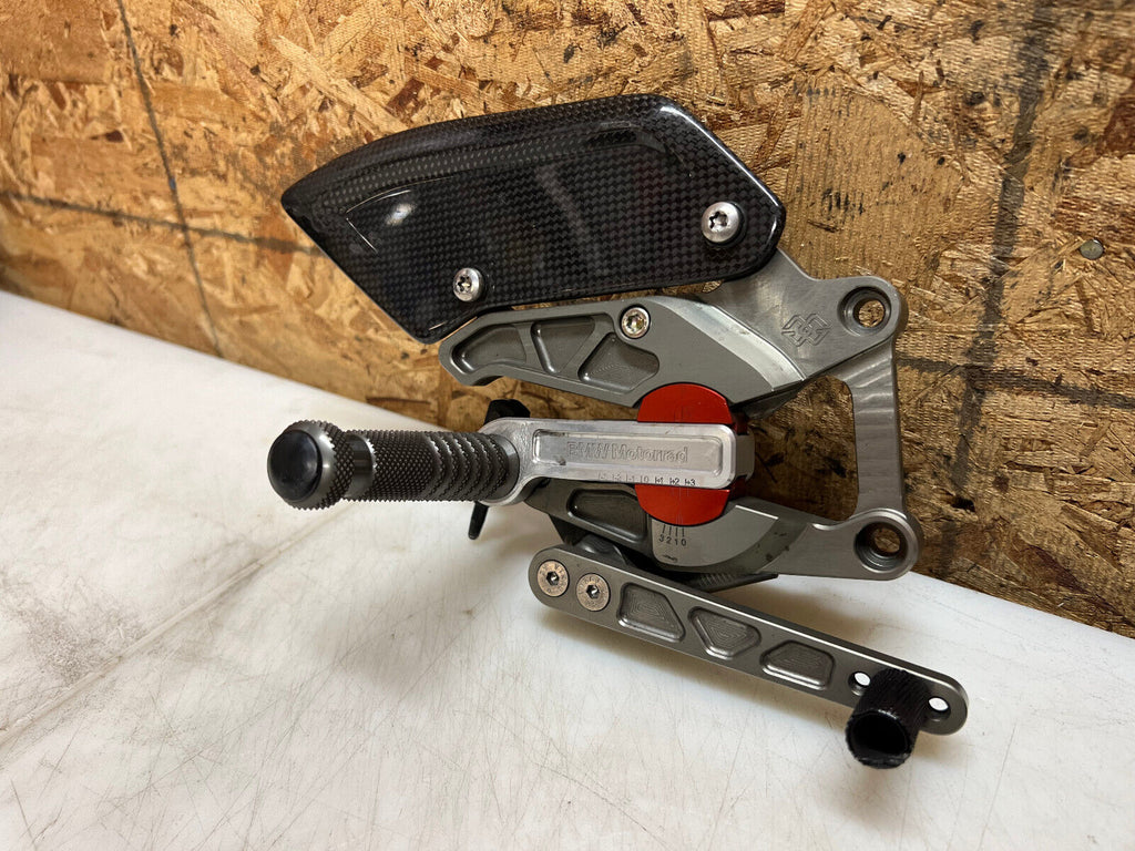 09 10 11 12 13 14 BMW S1000RR S1000 RR M MOTORRAD LEFT RIGHT REARSET REARSETS