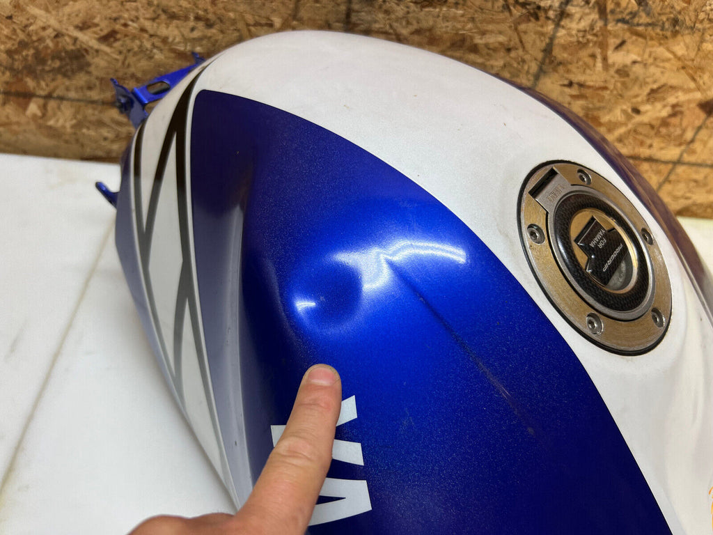 99 00 01 02 1999 2000 2001 2002 YAMAHA YZFR6 YZF R6 GAS TANK FUEL TANK RESERVOIR