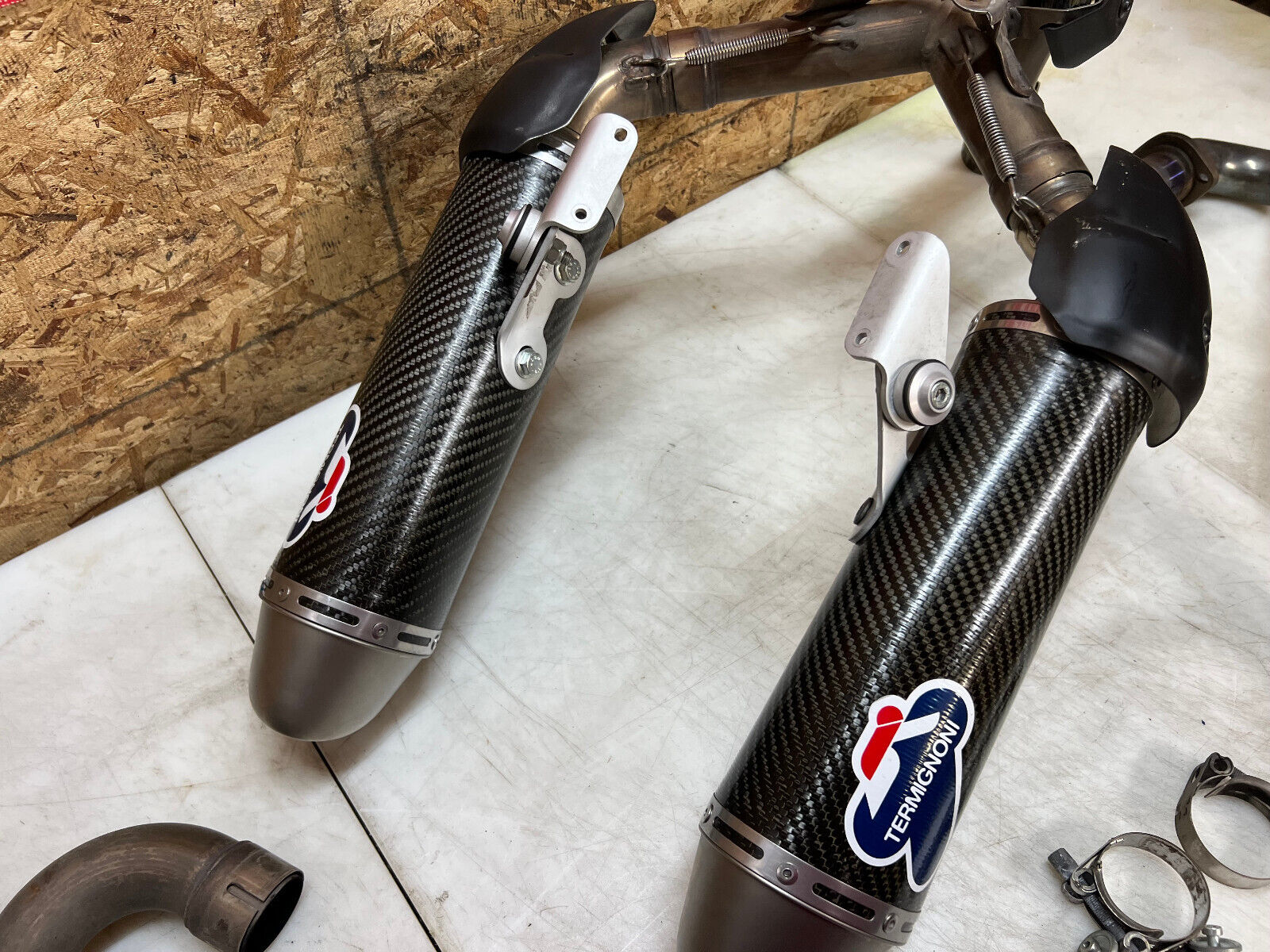2013 10 11 12 13 14 DUCATI MONSTER 796 M796 696 1100 TERMIGNONI CARBON EXHAUST