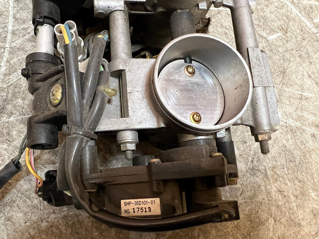 01 02 2001 2002 SUZUKI GSXR GSX-R 1000 GSXR1000 THROTTLE BODIES BODY INJECTOR