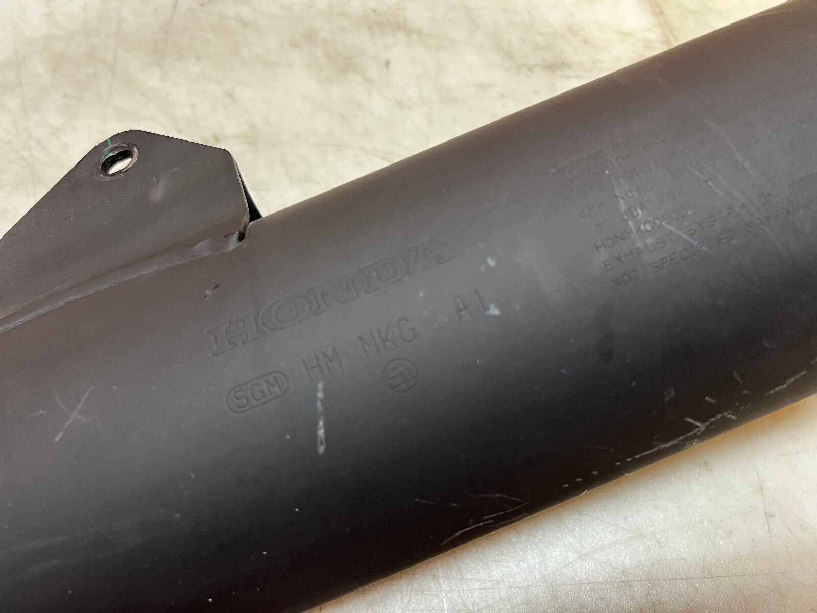 20 21 22 23 24 HONDA CBR500R CBR 500R FACTORY OEM EXHAUST MUFFLER CAN SILENCER