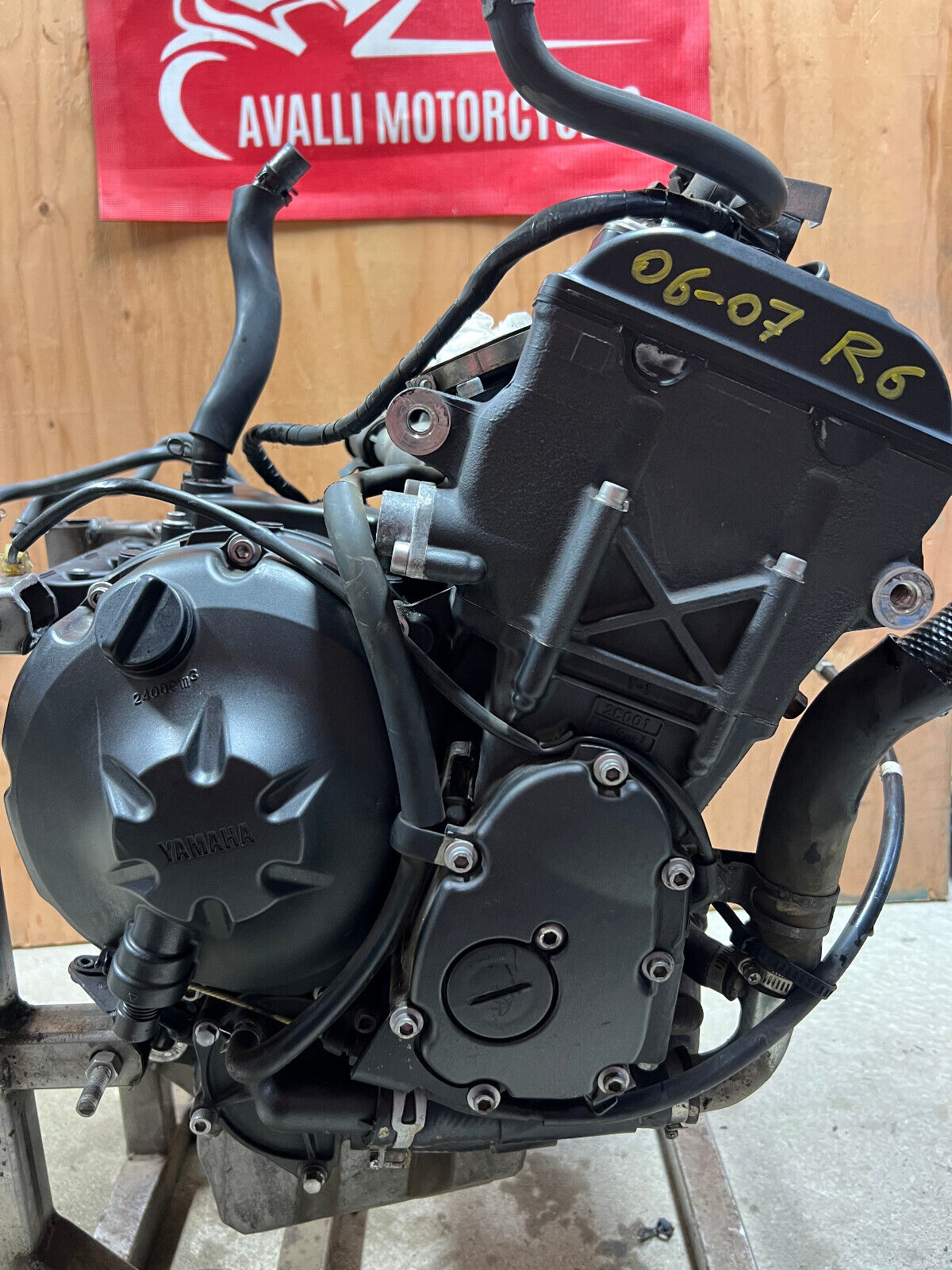 2006 2007 06 07 YAMAHA YZFR6 YZF R6 R ENGINE MOTOR GARUNTEED 30 DAY WARRANTY