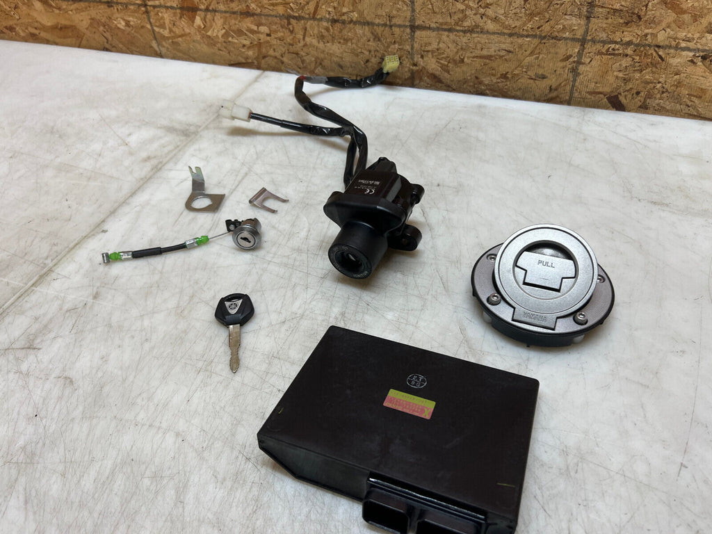 09 10 12 13 14 15 16 YAMAHA YZFR6 YZF R6 LOCK SET KEY SET SECURITY ECU CDI ECM
