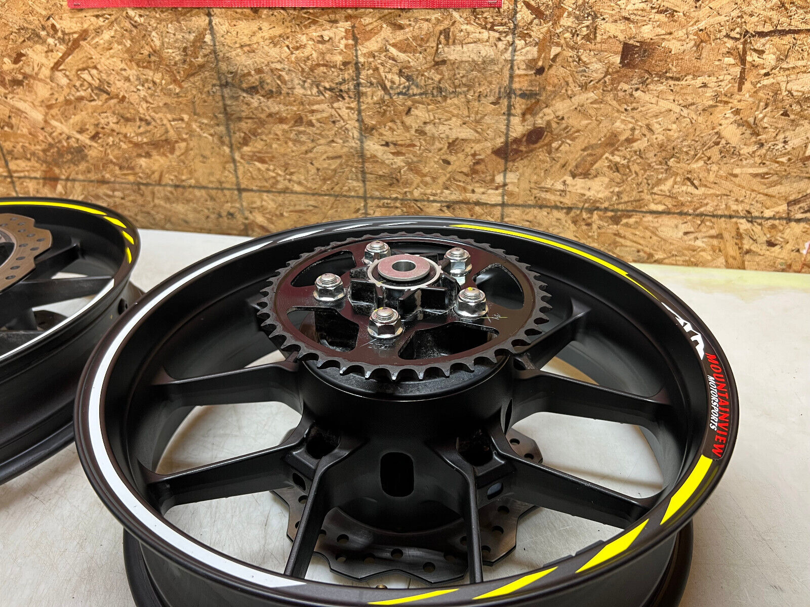 20 21 22 23 24 HONDA CBR500R CBR 500R FRONT & REAR WHEELS WHEEL RIMS RIM PAIR