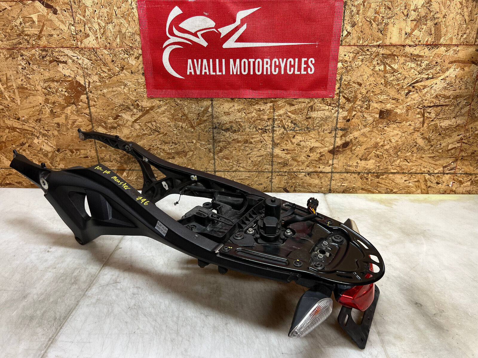 2013 10 11 12 13 14 DUCATI MONSTER 796 M796 SUBFRAME SUB FRAME BACK FRAME TAIL