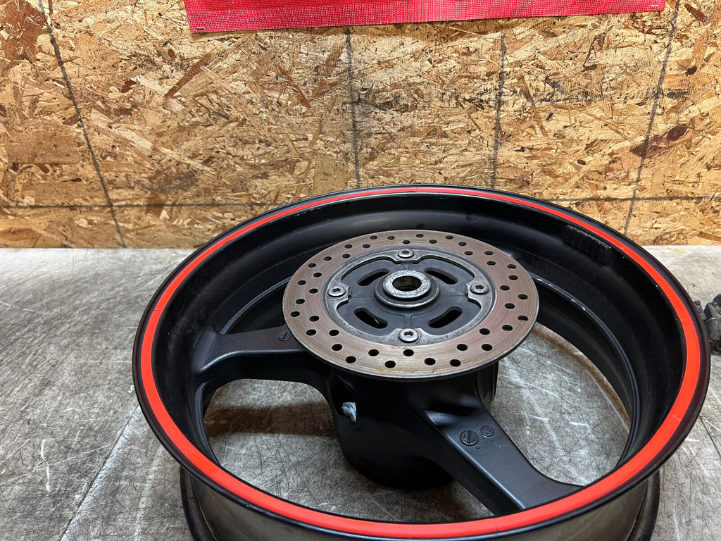07 08 09 10 11 12 HONDA CBR600RR CBR 600RR REAR WHEEL BACK RIM STRAIGHT NICE