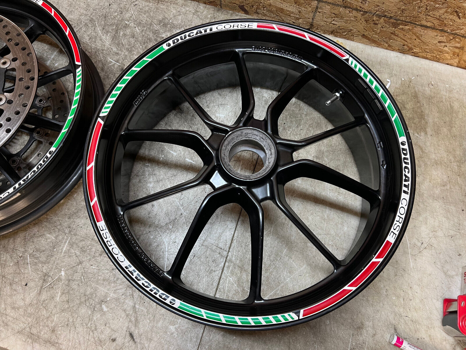 10 11 12 13 14 DUCATI MULTISTRADA 1200 S FRONT & REAR WHEELS WHEEL RIM RIMS PAIR