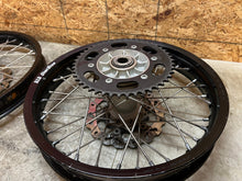 Load image into Gallery viewer, 19 20 21 22 23 24 KTM ENDURO R SM SMC LC4 FRONT &amp; REAR WHEELS WHEEL RIM RIMS OEM
