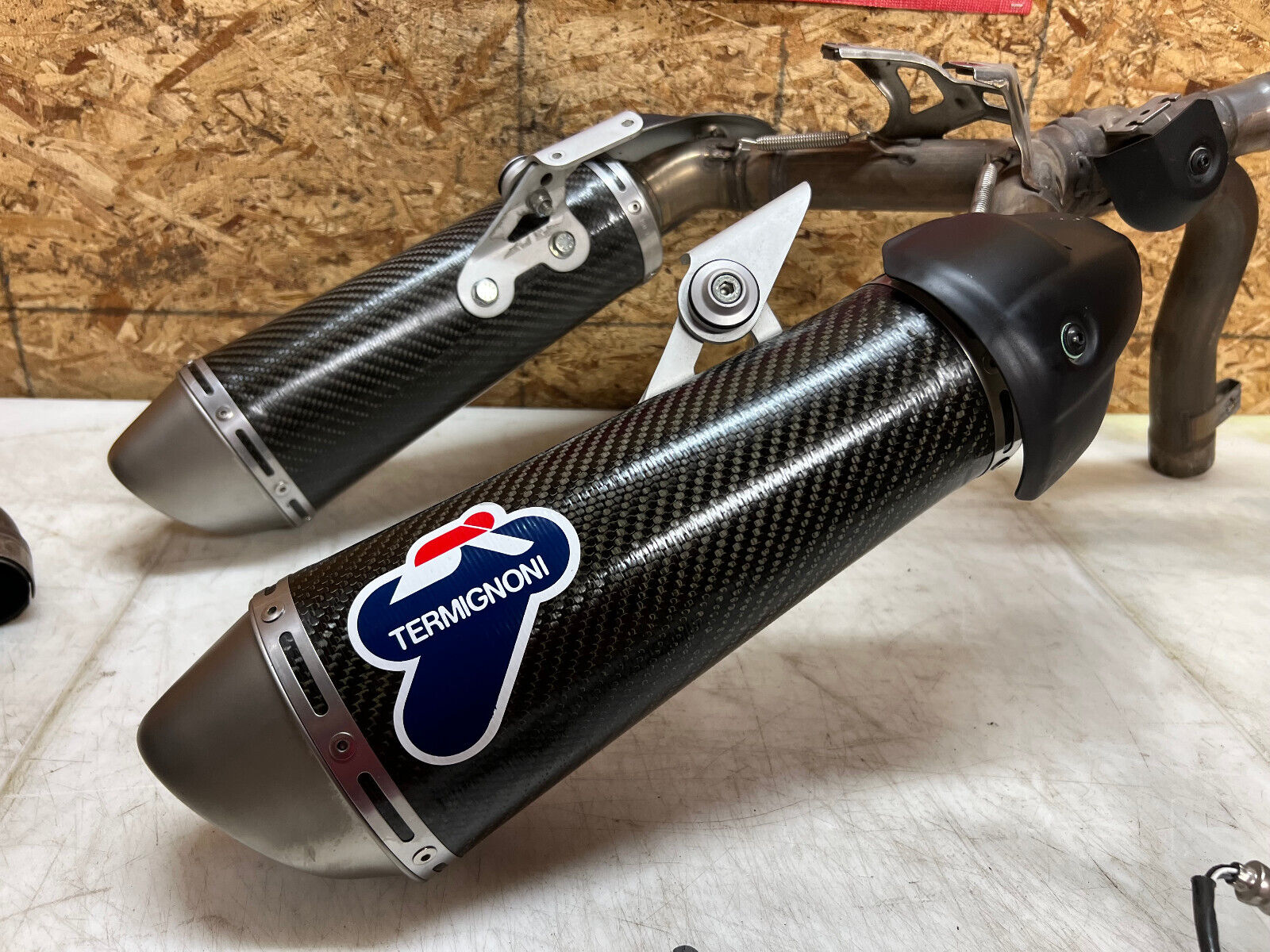 2013 10 11 12 13 14 DUCATI MONSTER 796 M796 696 1100 TERMIGNONI CARBON EXHAUST